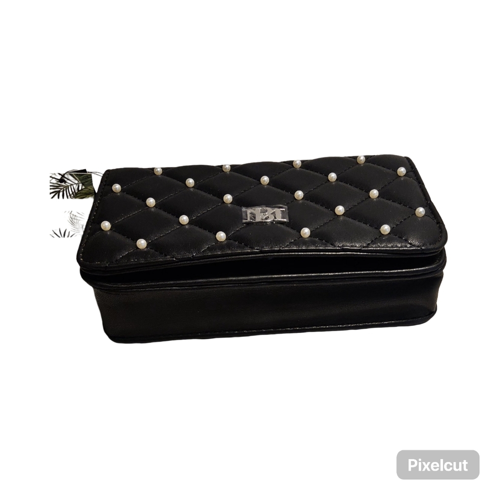 NWT Badgeley Mischka black crossbody bag - Picture 3 of 12